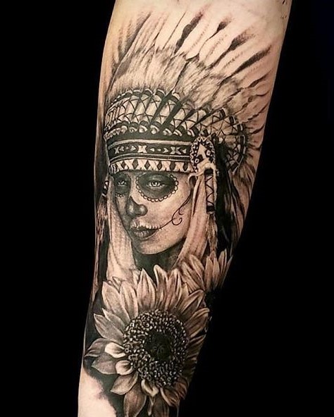 Ray Durham - Tattoo artist for Sacred Mandala Studio - Tattoo Parlor and Art Gallery in Durham, NC. Ray specializes in black and grey realisim tattoos